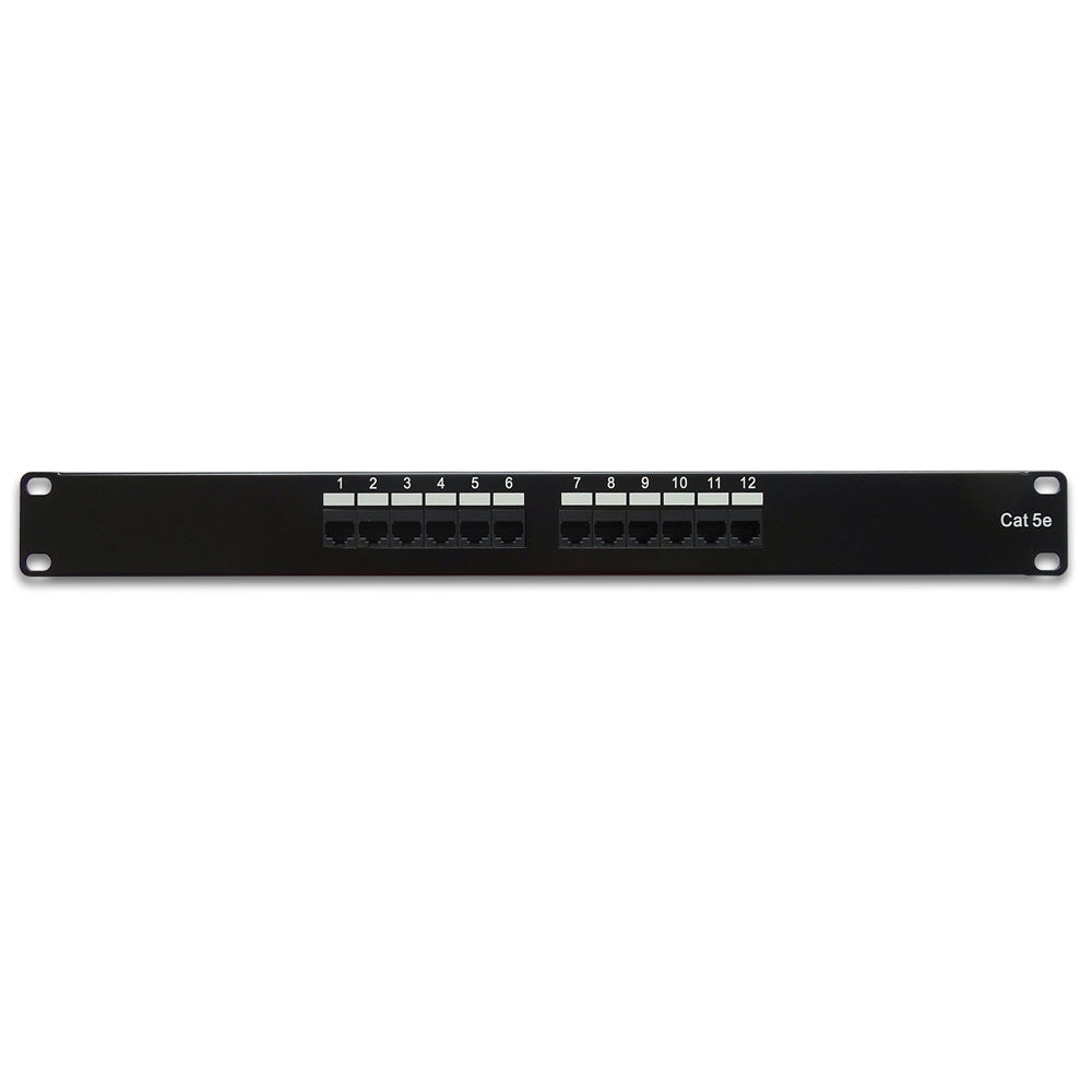 CAT5E 110 Type Patch Panel 12Port Rackmount CAT5E 110 Type Patch Panel 12Port Rackmount
